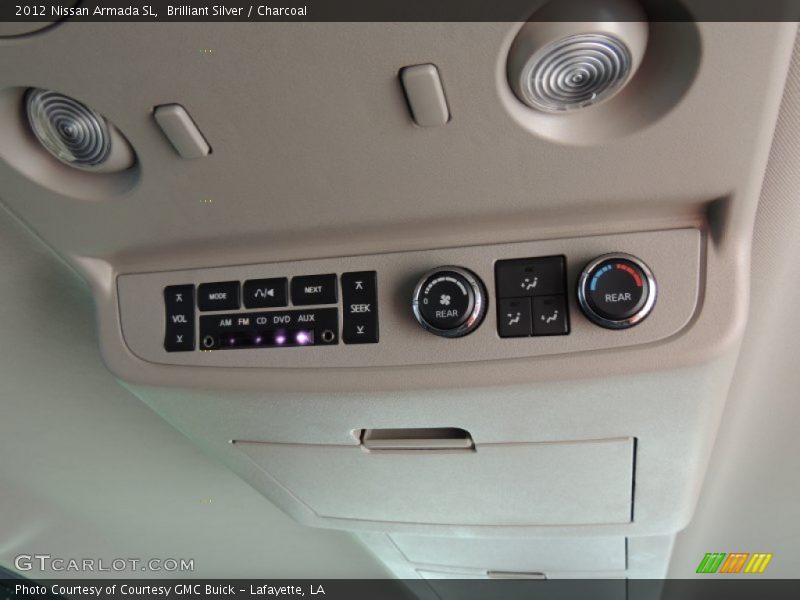 Brilliant Silver / Charcoal 2012 Nissan Armada SL