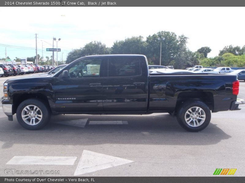 Black / Jet Black 2014 Chevrolet Silverado 1500 LT Crew Cab