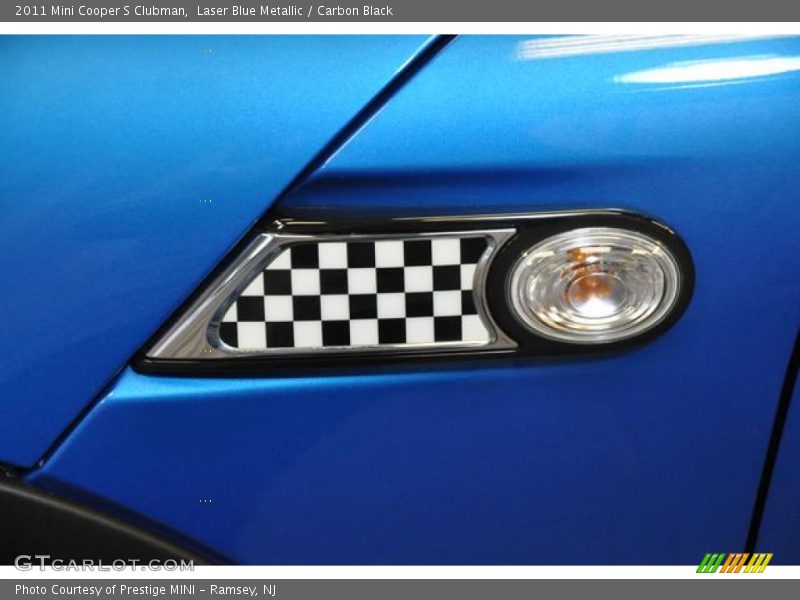 Laser Blue Metallic / Carbon Black 2011 Mini Cooper S Clubman