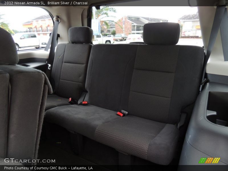 Brilliant Silver / Charcoal 2012 Nissan Armada SL