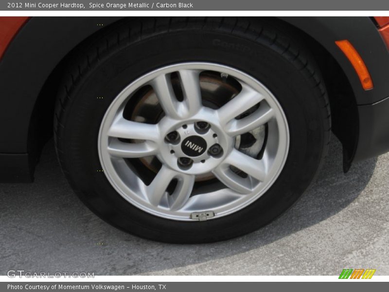 Spice Orange Metallic / Carbon Black 2012 Mini Cooper Hardtop