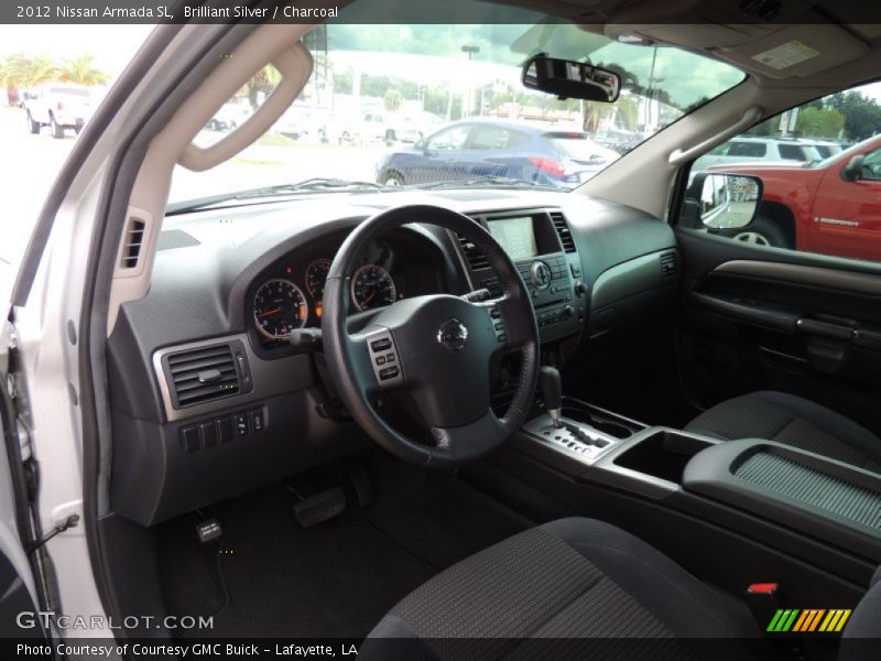 Brilliant Silver / Charcoal 2012 Nissan Armada SL