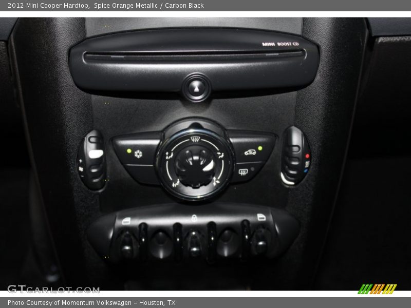 Spice Orange Metallic / Carbon Black 2012 Mini Cooper Hardtop