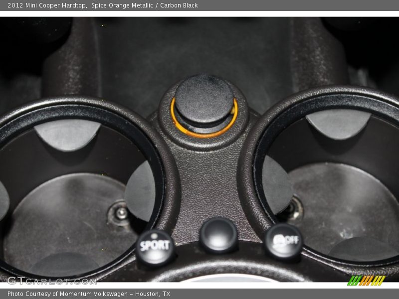 Spice Orange Metallic / Carbon Black 2012 Mini Cooper Hardtop