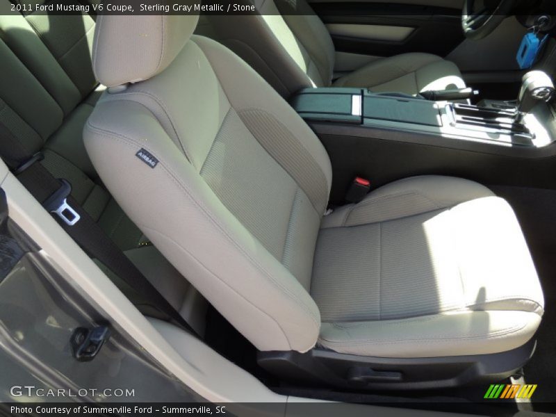 Sterling Gray Metallic / Stone 2011 Ford Mustang V6 Coupe