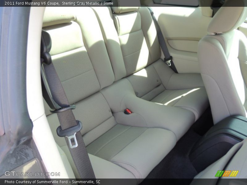 Sterling Gray Metallic / Stone 2011 Ford Mustang V6 Coupe