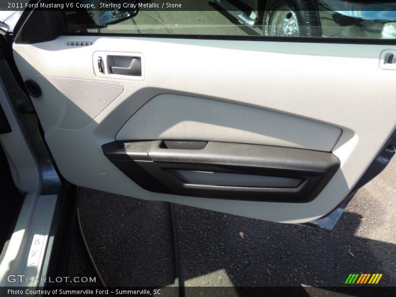 Sterling Gray Metallic / Stone 2011 Ford Mustang V6 Coupe