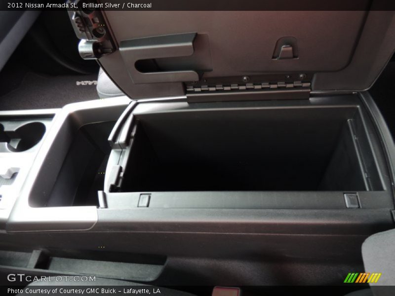 Brilliant Silver / Charcoal 2012 Nissan Armada SL