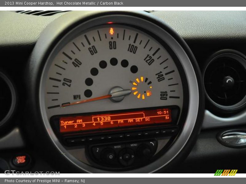 Hot Chocolate Metallic / Carbon Black 2013 Mini Cooper Hardtop