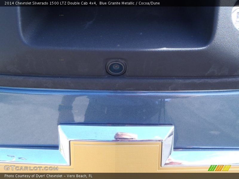 Blue Granite Metallic / Cocoa/Dune 2014 Chevrolet Silverado 1500 LTZ Double Cab 4x4