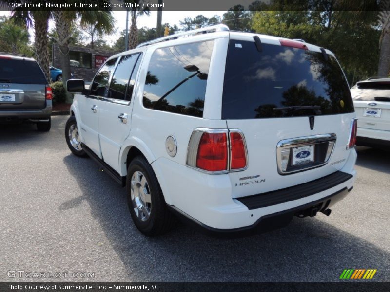 Oxford White / Camel 2006 Lincoln Navigator Ultimate