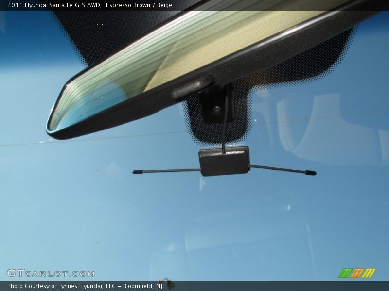 Espresso Brown / Beige 2011 Hyundai Santa Fe GLS AWD