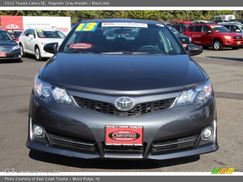 Magnetic Gray Metallic / Black/Ash 2013 Toyota Camry SE