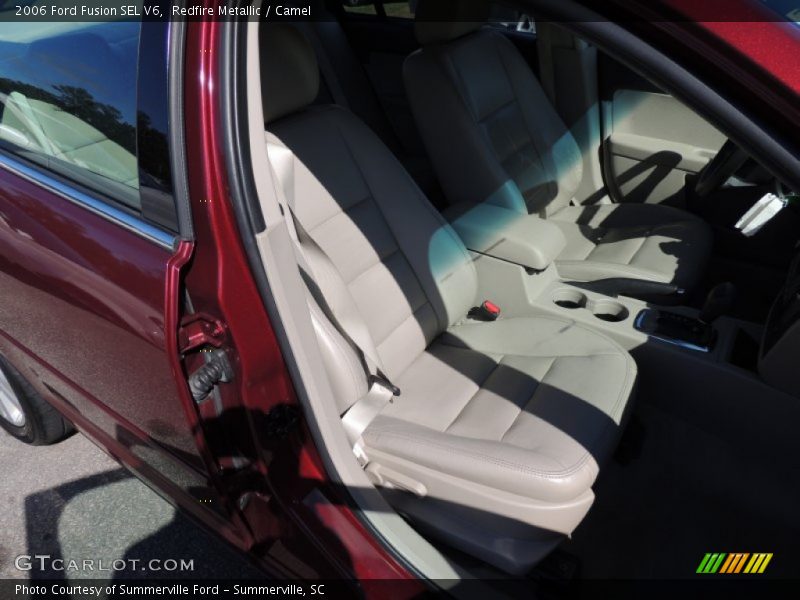 Redfire Metallic / Camel 2006 Ford Fusion SEL V6