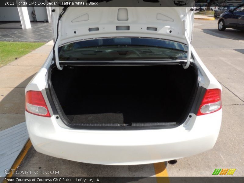 Taffeta White / Black 2011 Honda Civic LX-S Sedan