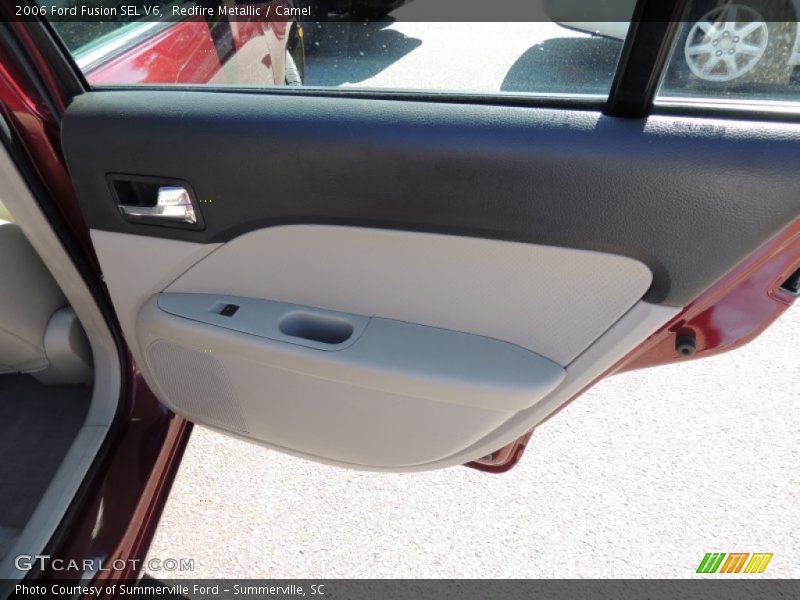 Redfire Metallic / Camel 2006 Ford Fusion SEL V6