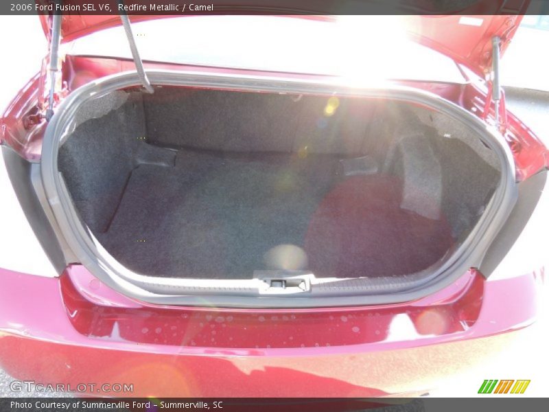 Redfire Metallic / Camel 2006 Ford Fusion SEL V6