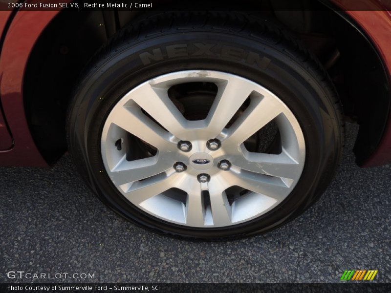Redfire Metallic / Camel 2006 Ford Fusion SEL V6