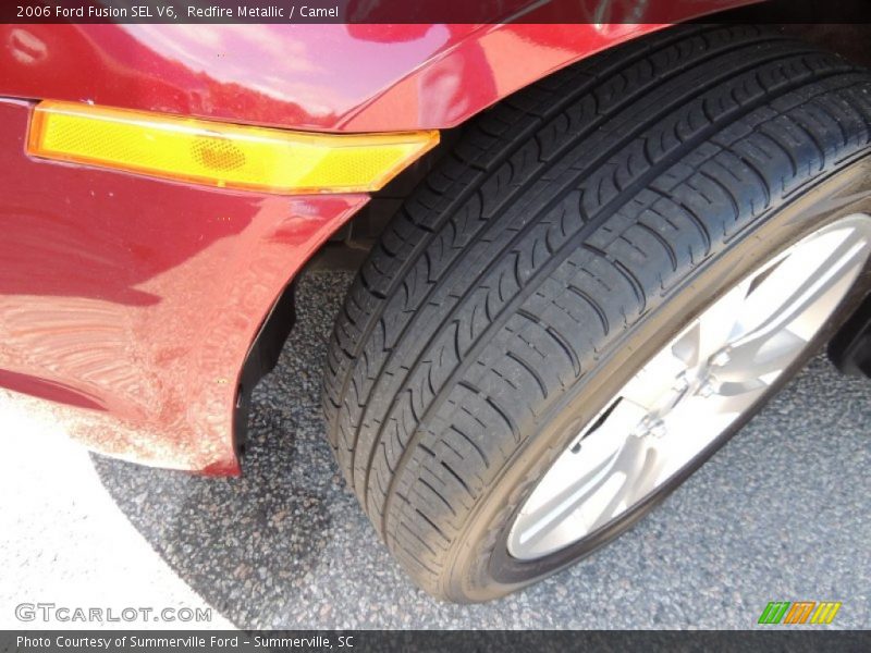 Redfire Metallic / Camel 2006 Ford Fusion SEL V6