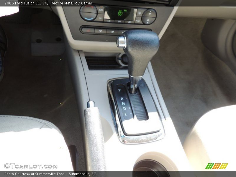 Redfire Metallic / Camel 2006 Ford Fusion SEL V6