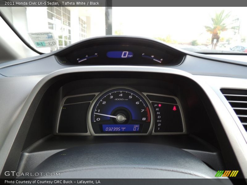 Taffeta White / Black 2011 Honda Civic LX-S Sedan