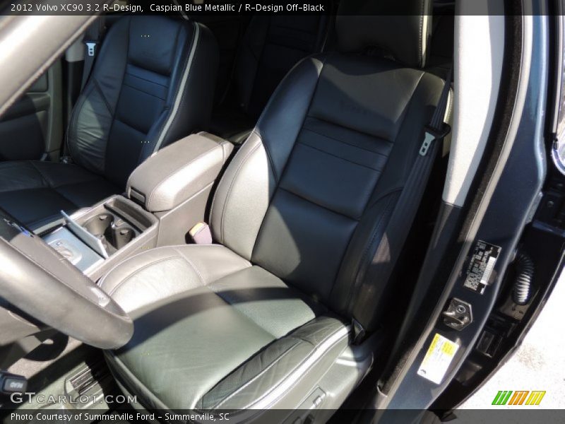 Caspian Blue Metallic / R-Design Off-Black 2012 Volvo XC90 3.2 R-Design