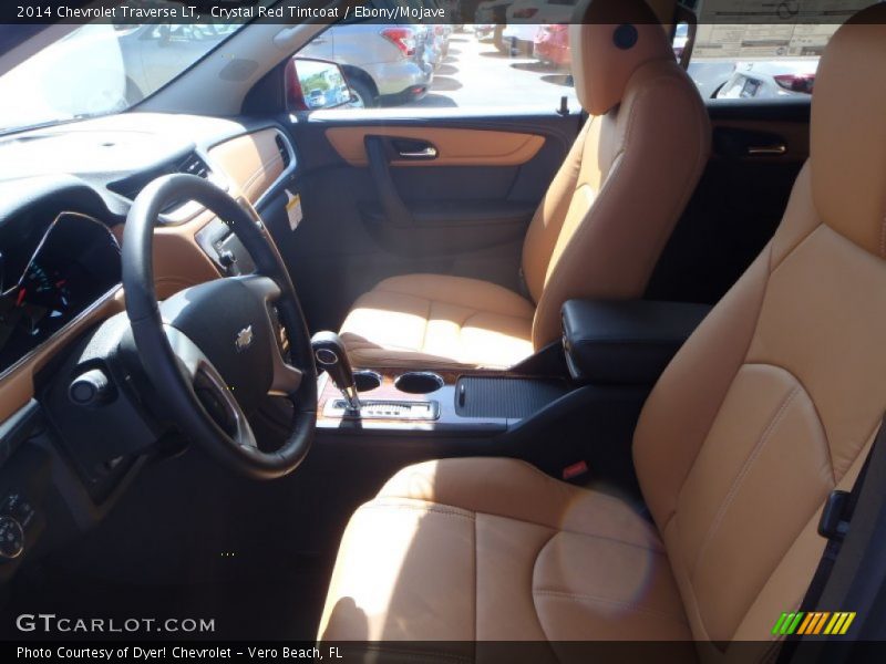 Crystal Red Tintcoat / Ebony/Mojave 2014 Chevrolet Traverse LT