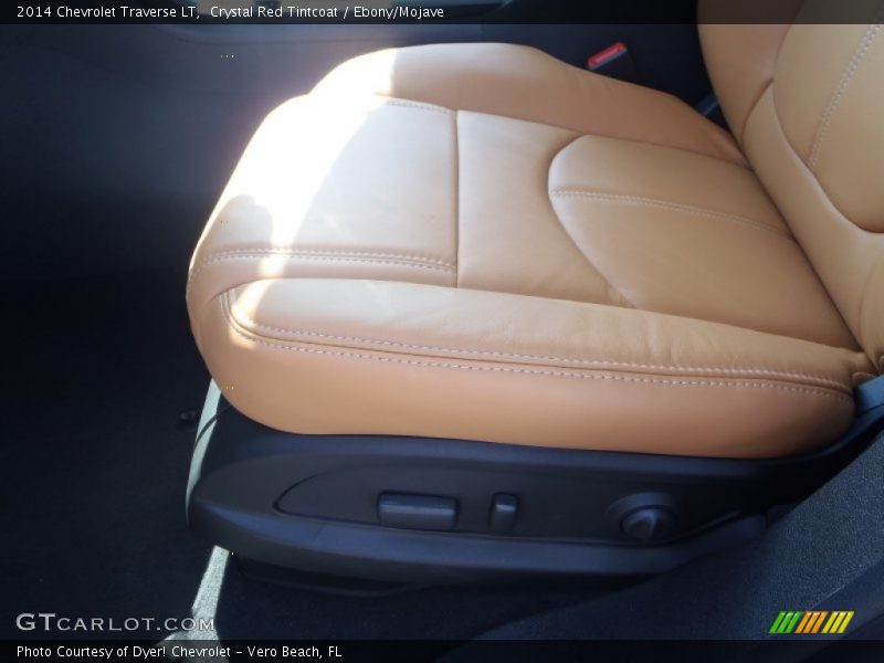 Crystal Red Tintcoat / Ebony/Mojave 2014 Chevrolet Traverse LT