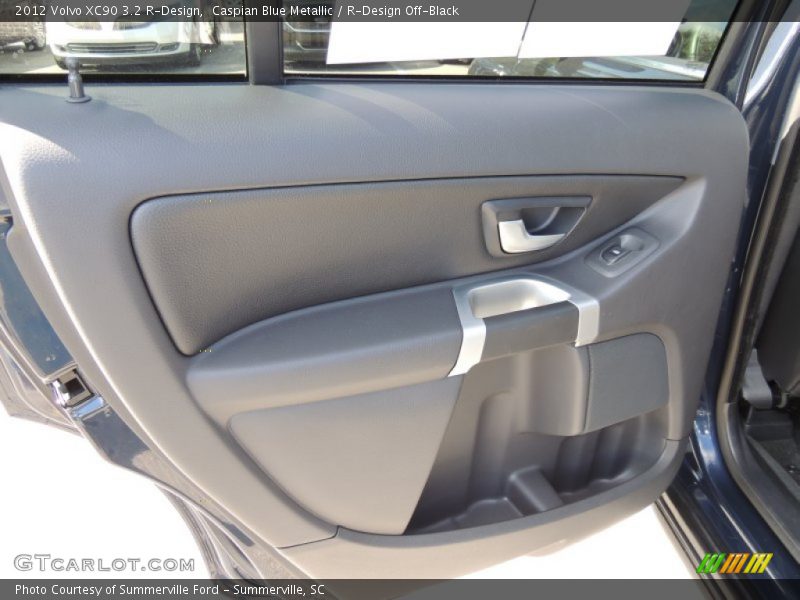 Caspian Blue Metallic / R-Design Off-Black 2012 Volvo XC90 3.2 R-Design