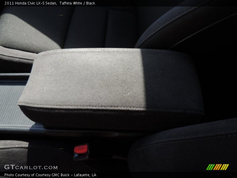 Taffeta White / Black 2011 Honda Civic LX-S Sedan