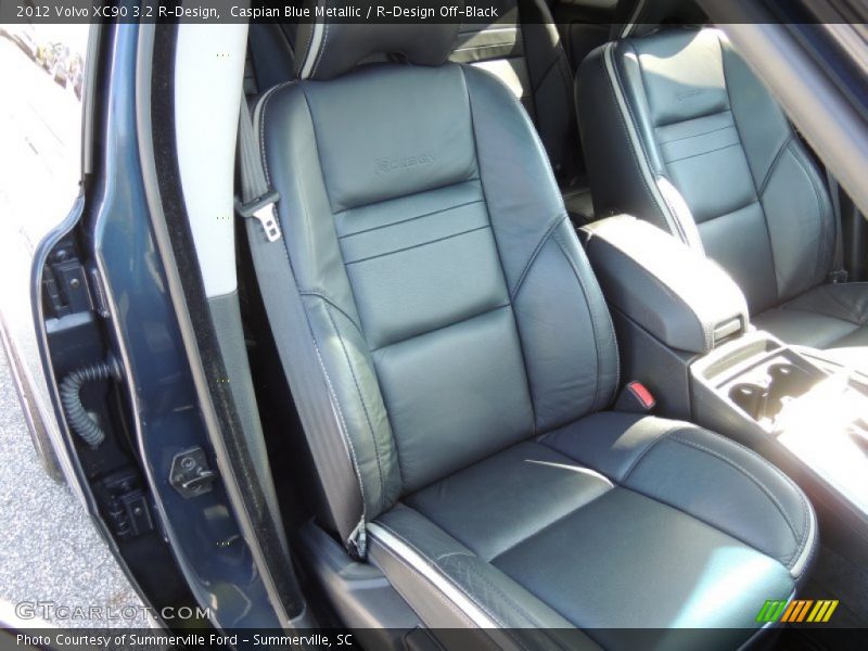 Caspian Blue Metallic / R-Design Off-Black 2012 Volvo XC90 3.2 R-Design