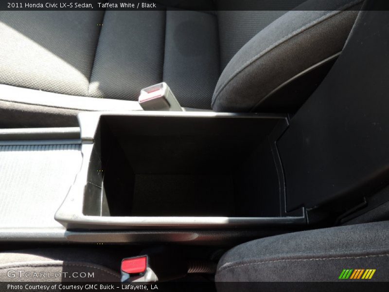 Taffeta White / Black 2011 Honda Civic LX-S Sedan