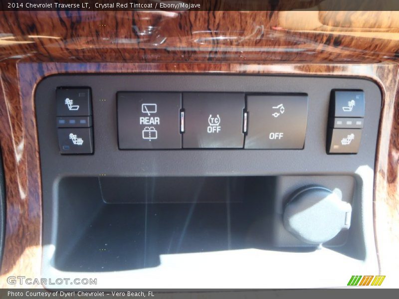 Crystal Red Tintcoat / Ebony/Mojave 2014 Chevrolet Traverse LT