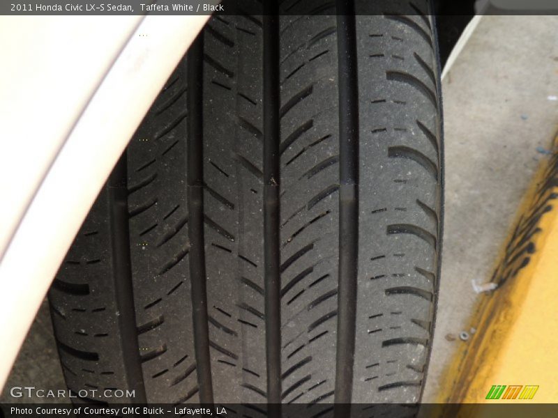 Taffeta White / Black 2011 Honda Civic LX-S Sedan
