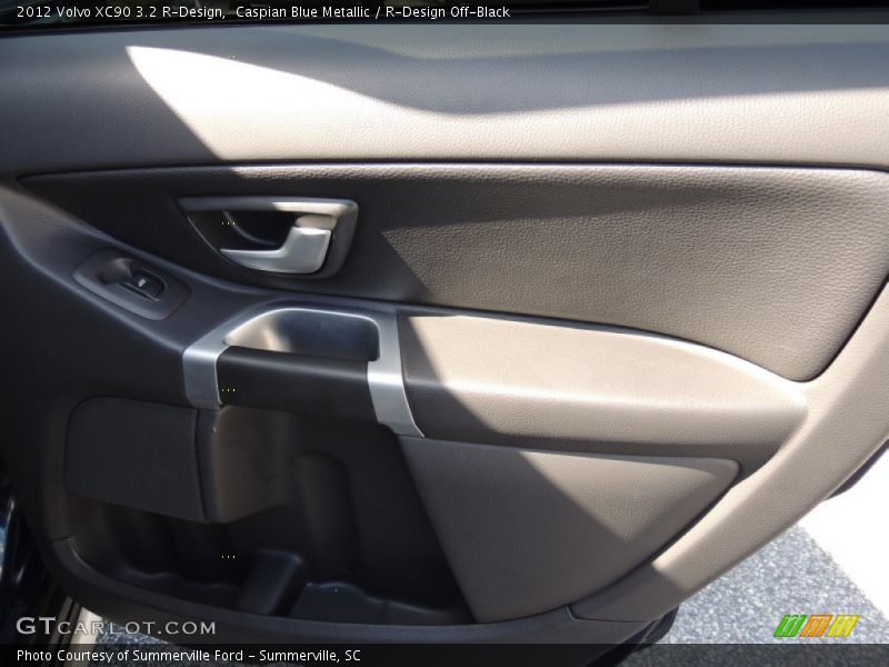 Caspian Blue Metallic / R-Design Off-Black 2012 Volvo XC90 3.2 R-Design