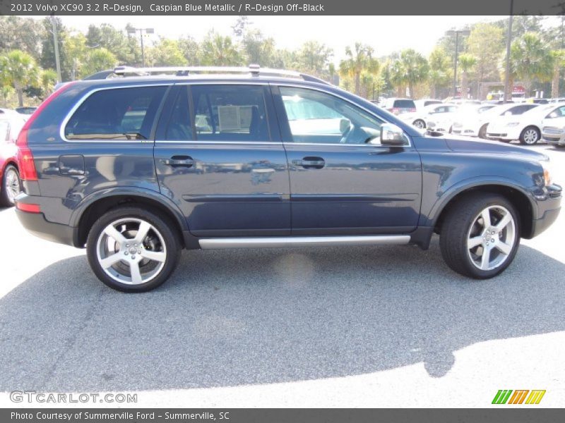 Caspian Blue Metallic / R-Design Off-Black 2012 Volvo XC90 3.2 R-Design