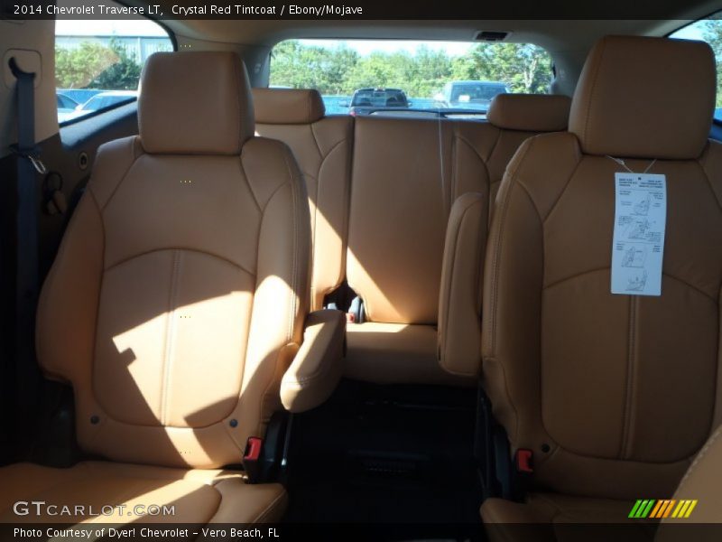 Crystal Red Tintcoat / Ebony/Mojave 2014 Chevrolet Traverse LT