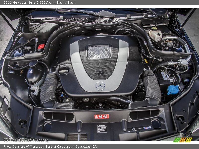 Black / Black 2011 Mercedes-Benz C 300 Sport