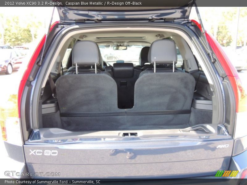 Caspian Blue Metallic / R-Design Off-Black 2012 Volvo XC90 3.2 R-Design