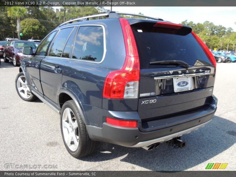 Caspian Blue Metallic / R-Design Off-Black 2012 Volvo XC90 3.2 R-Design