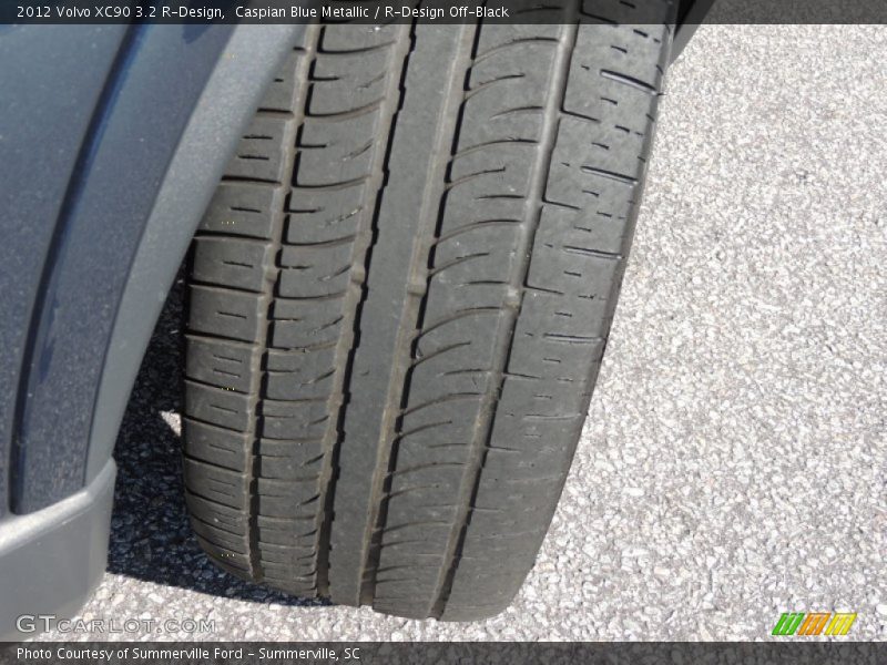 Caspian Blue Metallic / R-Design Off-Black 2012 Volvo XC90 3.2 R-Design