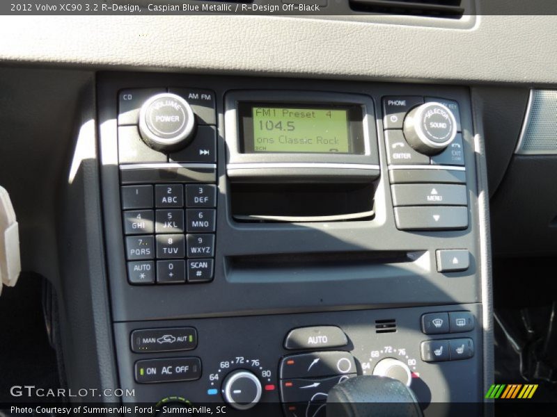 Caspian Blue Metallic / R-Design Off-Black 2012 Volvo XC90 3.2 R-Design