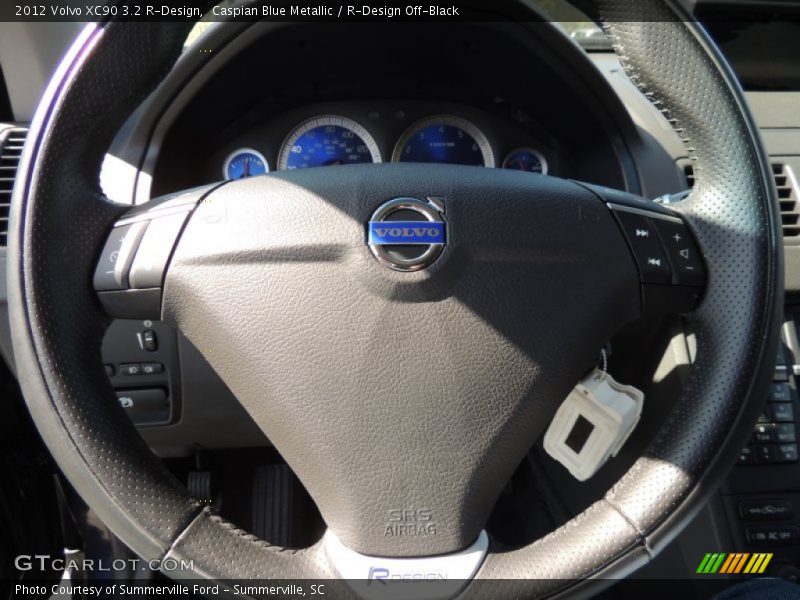 Caspian Blue Metallic / R-Design Off-Black 2012 Volvo XC90 3.2 R-Design