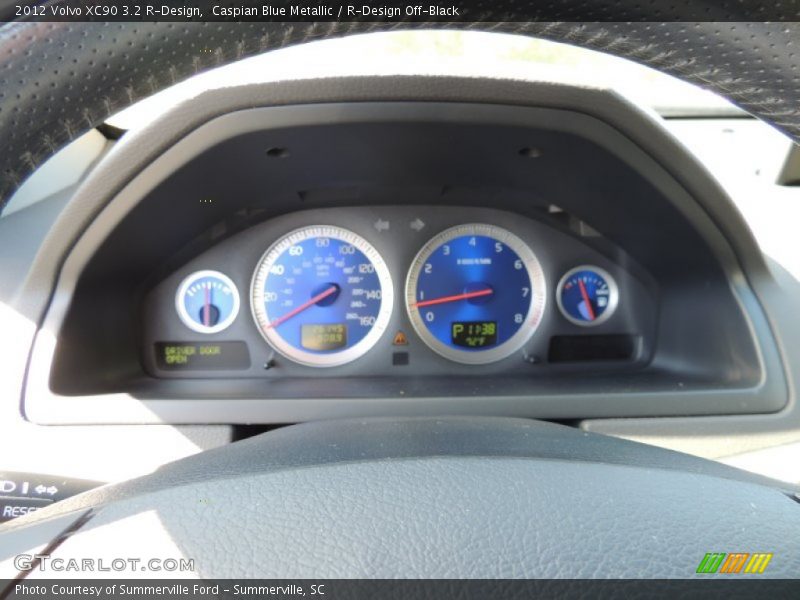 Caspian Blue Metallic / R-Design Off-Black 2012 Volvo XC90 3.2 R-Design