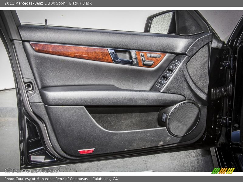 Black / Black 2011 Mercedes-Benz C 300 Sport