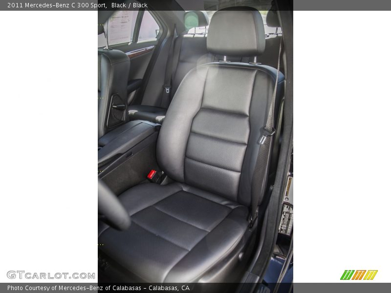 Black / Black 2011 Mercedes-Benz C 300 Sport