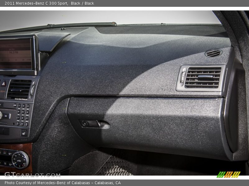 Black / Black 2011 Mercedes-Benz C 300 Sport