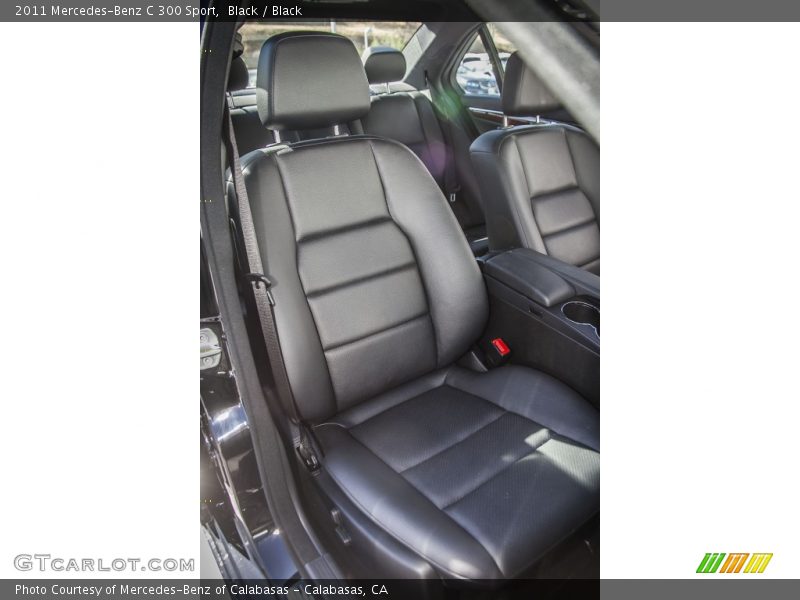 Black / Black 2011 Mercedes-Benz C 300 Sport
