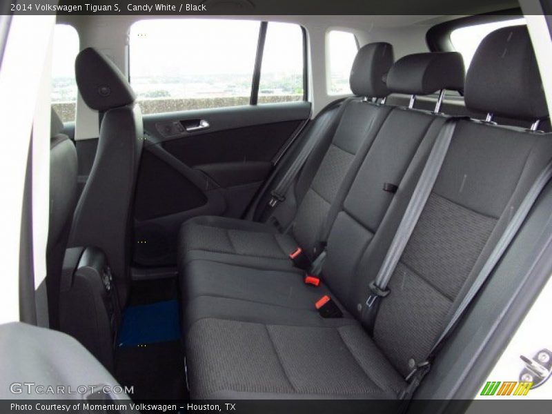 Candy White / Black 2014 Volkswagen Tiguan S