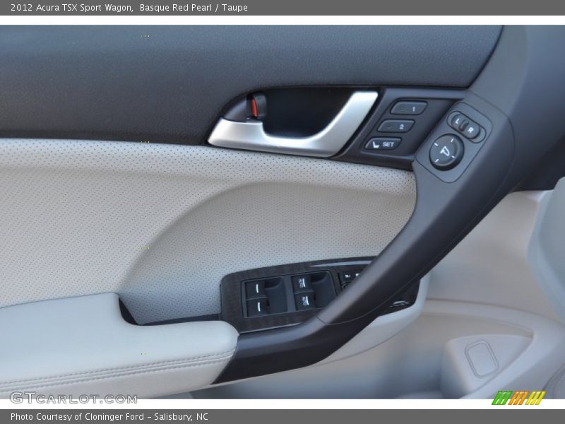 Basque Red Pearl / Taupe 2012 Acura TSX Sport Wagon